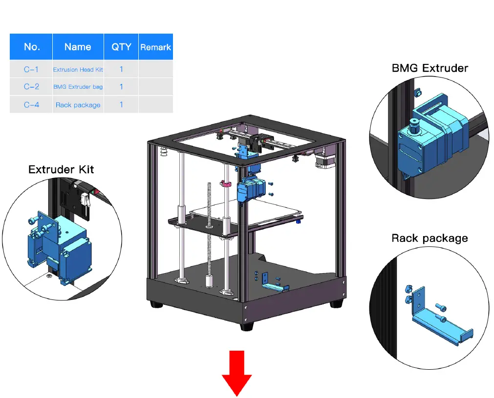 TwoTrees SP-3 -CoreXY -3D -High -Resolution -Professional- Cube- 3D -Printer -8