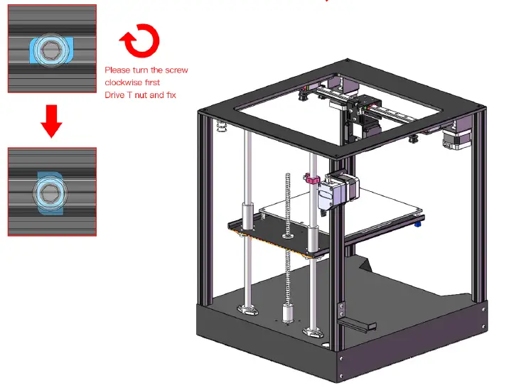 TwoTrees SP-3 -CoreXY -3D -High -Resolution -Professional- Cube- 3D -Printer -9