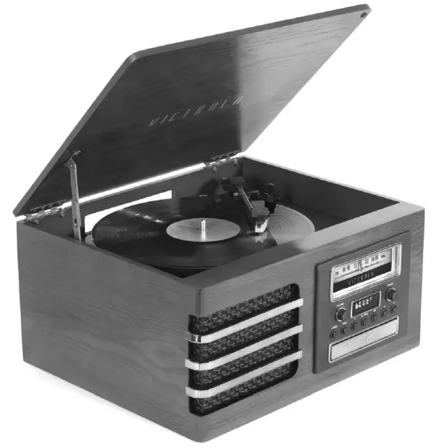 Victrola Ellington VTA-380SB Record Player