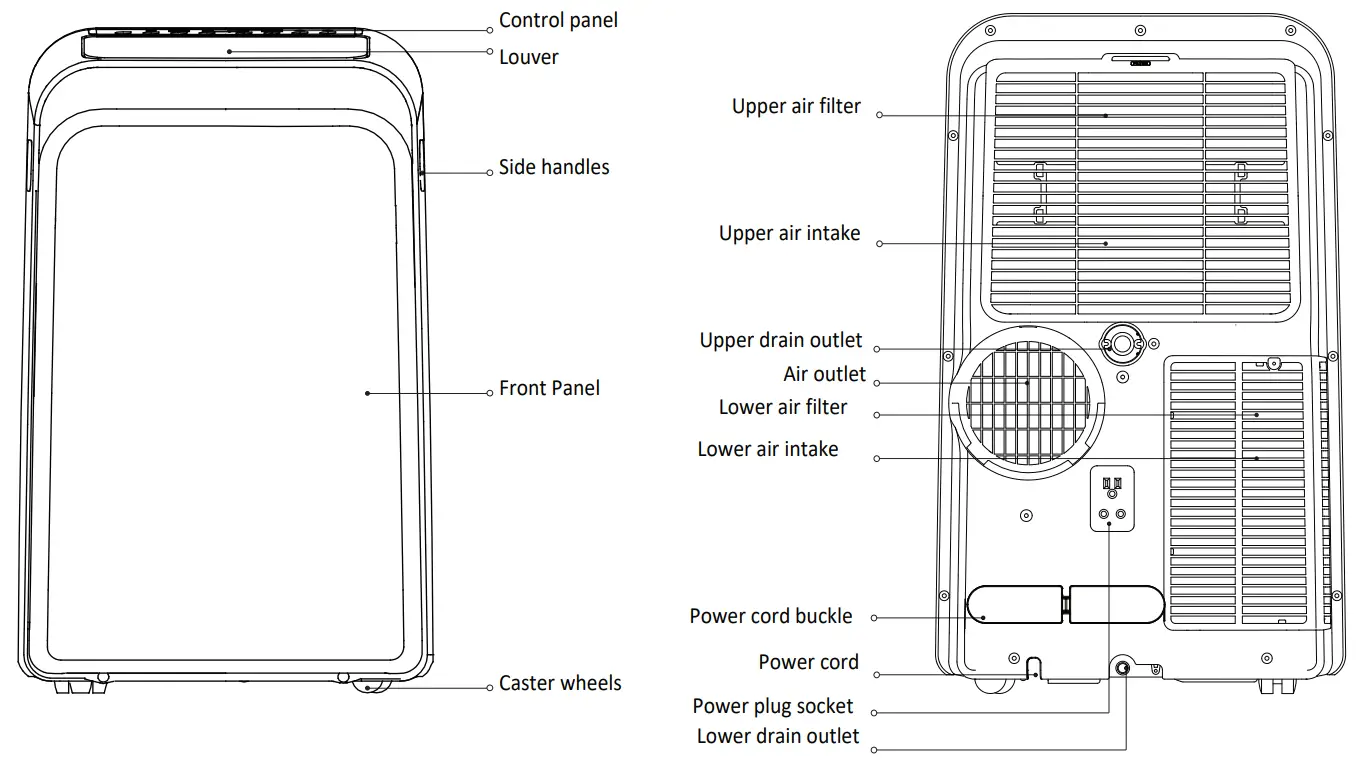 Whynter ARC 148MS 14 000 BTU Portable Air Conditioner - fig1