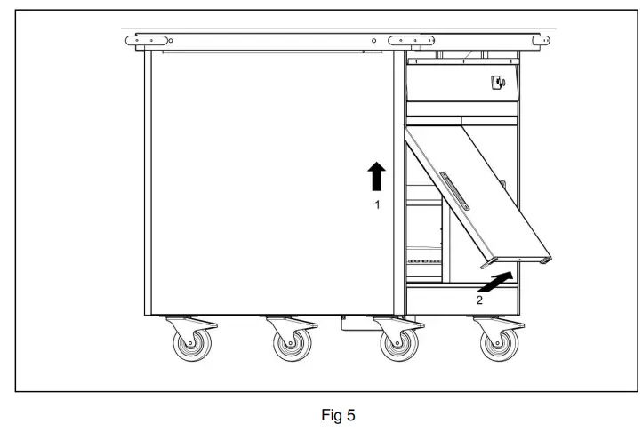 Lincat P6B2 Panther Series 800 Plain Top Hot Cupboard 1775 mm-5