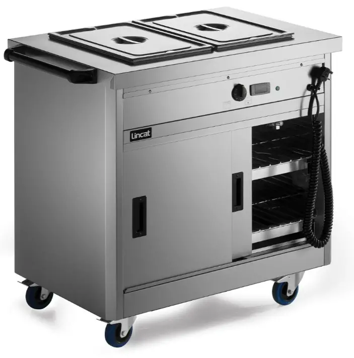 Lincat P6B2 Panther Series 800 Plain Top Hot Cupboard 1775 mm