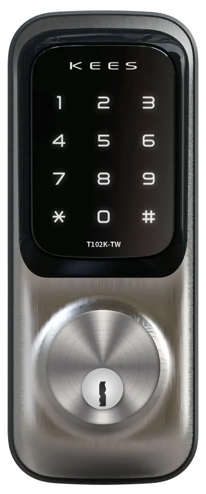 KT C T102K-TW Digital Door Lock