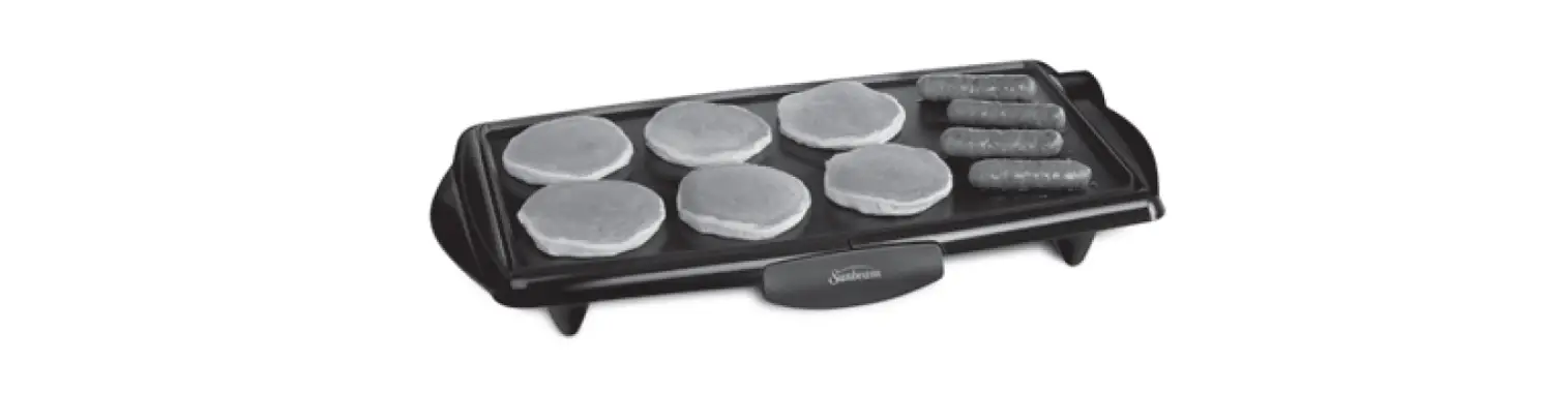 Sunbeam Cksbgrfm10-033 Electric Griddle Owner's Manual Sunbeam Cksbgrfm10-033 Electric Griddle Owner's Manual