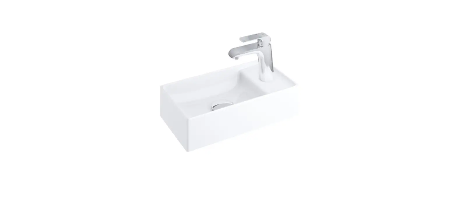 Ravak Veda 400 Slim Small Washbasin Installation Guide