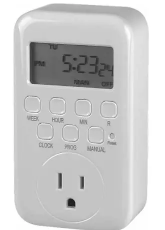 BN-LINK BNE-60/U167 7 Day Heavy Duty Programmable Digital Timer
