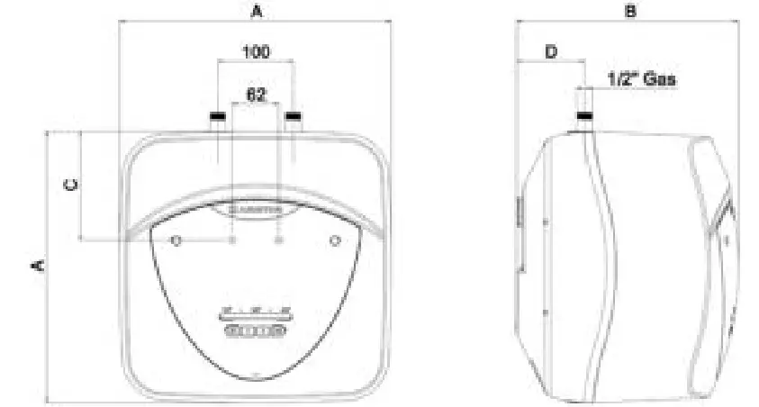 ARISTON LUX ECO 15 Electric Water Heater - Fig 2