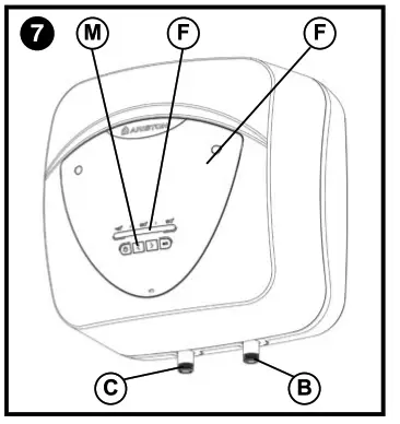 ARISTON LUX ECO 15 Electric Water Heater - Fig 6