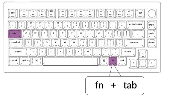 Keychron V1 Knob Version Customizable Keyboard - Figure 10