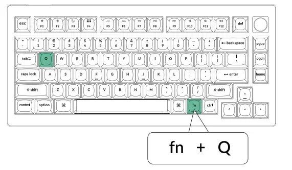 Keychron V1 Knob Version Customizable Keyboard - Figure 9