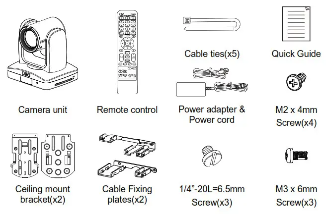 AVer Professional Tracking Camera tools