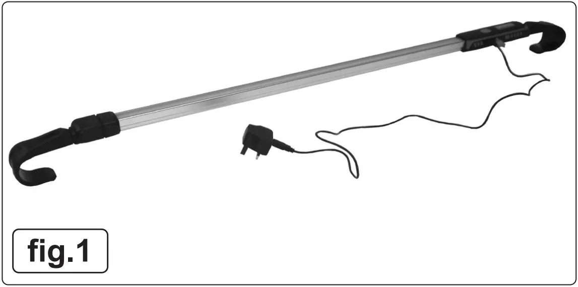 SEALEY LED138 10W SMD LED 1000LM Under Bonnet Cordless Rechargeable