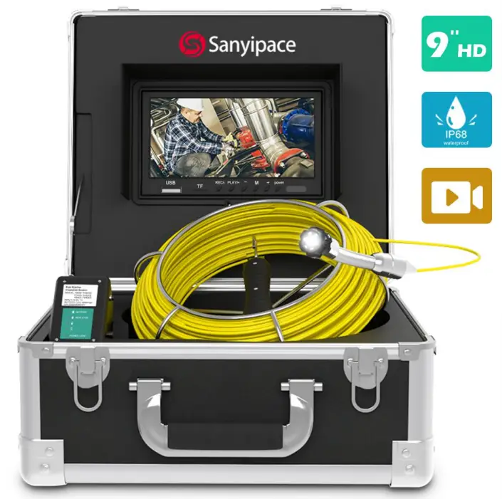 Sanyipace 9300D Pipe Sewer Pipeline Inspection Camera - Instructions
