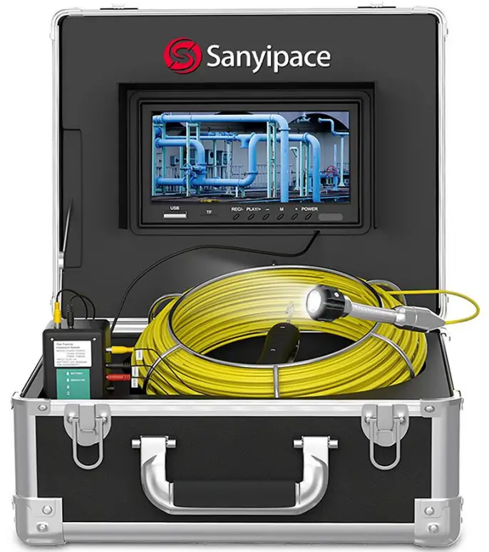 Sanyipace 9300D Pipe Sewer Pipeline Inspection Camera - fig