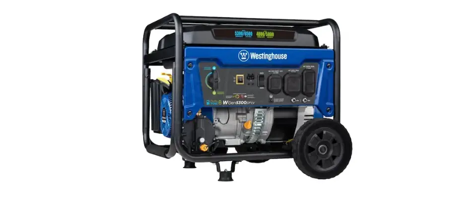 Westinghouse Wgen5300dfcv 5300 Watt Dual-fuel Portable Generator User Guide