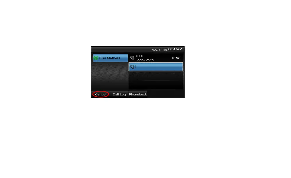 Transferring A Call On A Panasonic Kx-utg 300b®