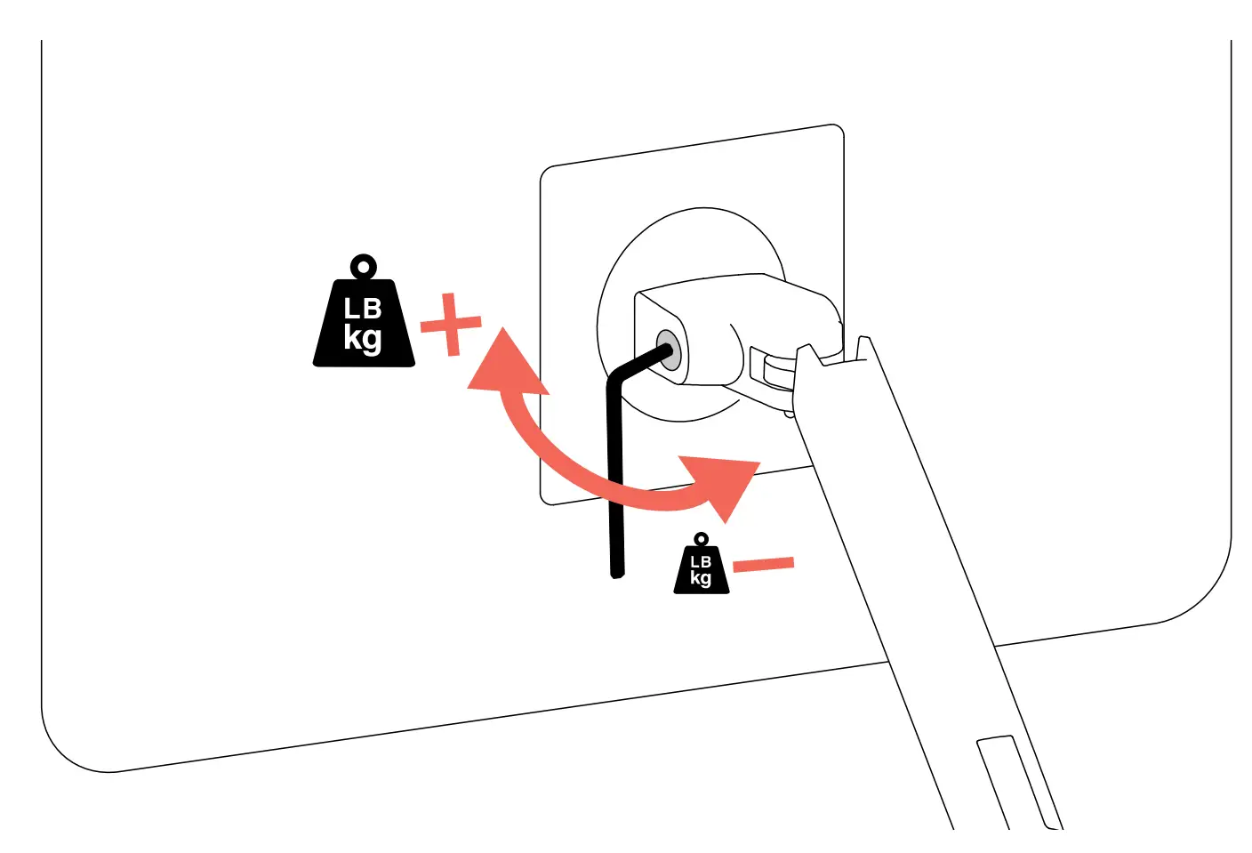 MXV Desk Mount Monitor Arm Mounting illustration