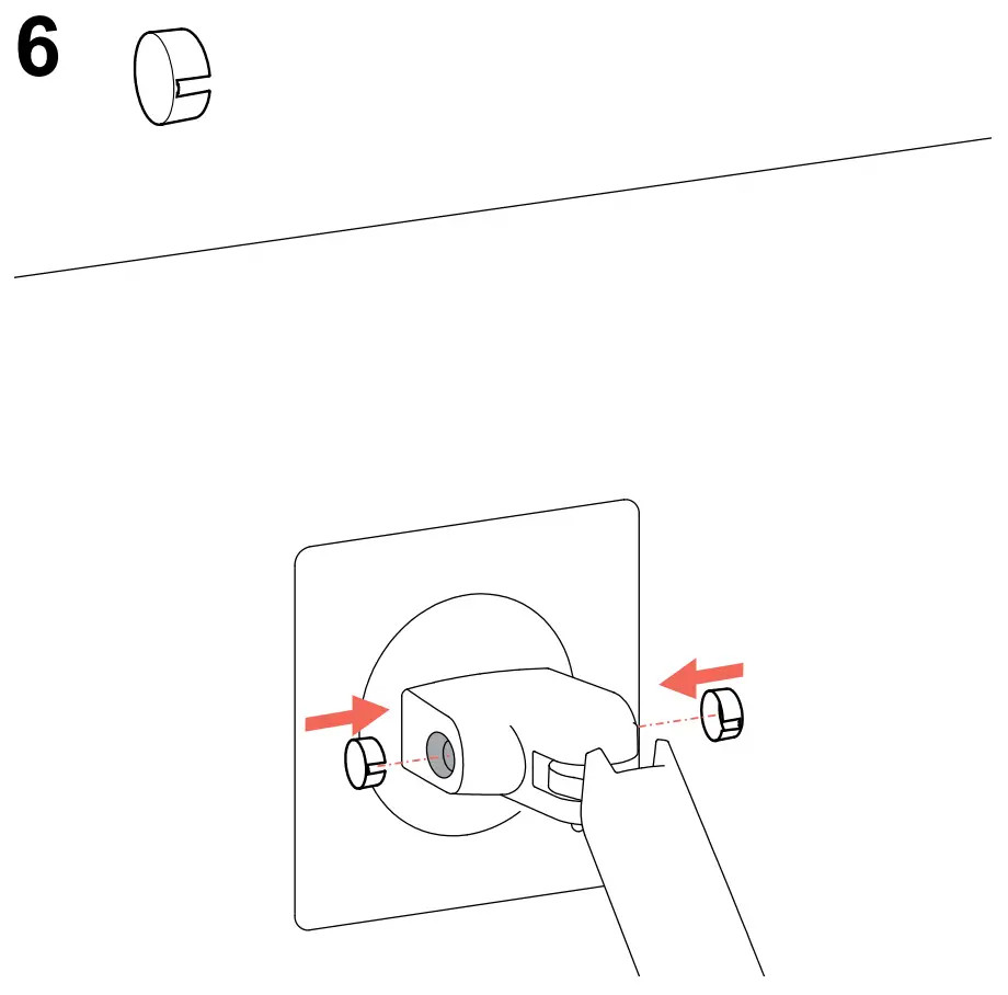 MXV Desk Mount Monitor Arm Mounting illustration