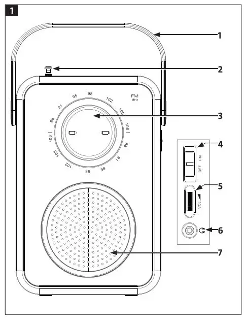 MARQUANT 005352-Portable-FM-Radio-fig-1