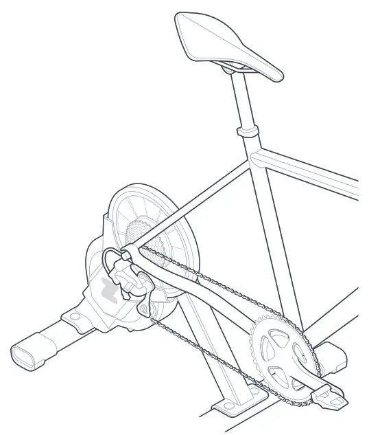 ZWIFT Z004 Stationary Smart Cycling Trainer - FIG