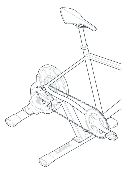 ZWIFT Z004 Stationary Smart Cycling Trainer - FIG10