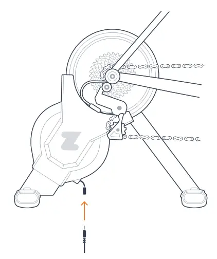 ZWIFT Z004 Stationary Smart Cycling Trainer - FIG11