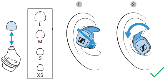 SENNHEISER Sport True Wireless Earbuds 02