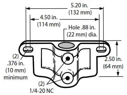 FW MURPHY LM300 Series Level Maintainers - Pipe Bracket