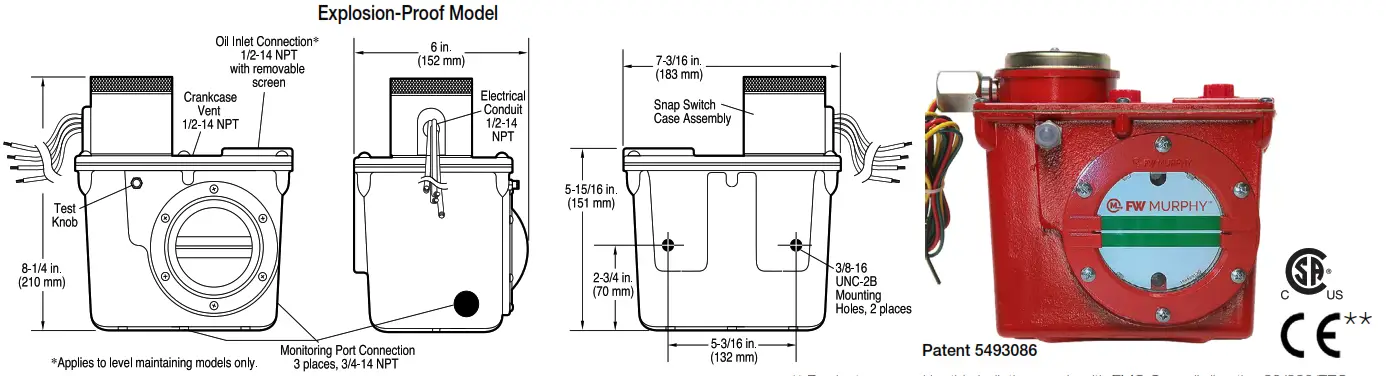 FW MURPHY LM300 Series Level Maintainers