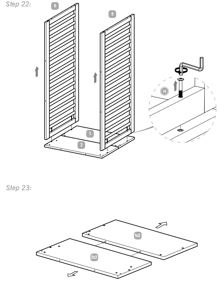 Silver Cross Hoxton Cot Bed amp Dresser Furniture Set - fig 13