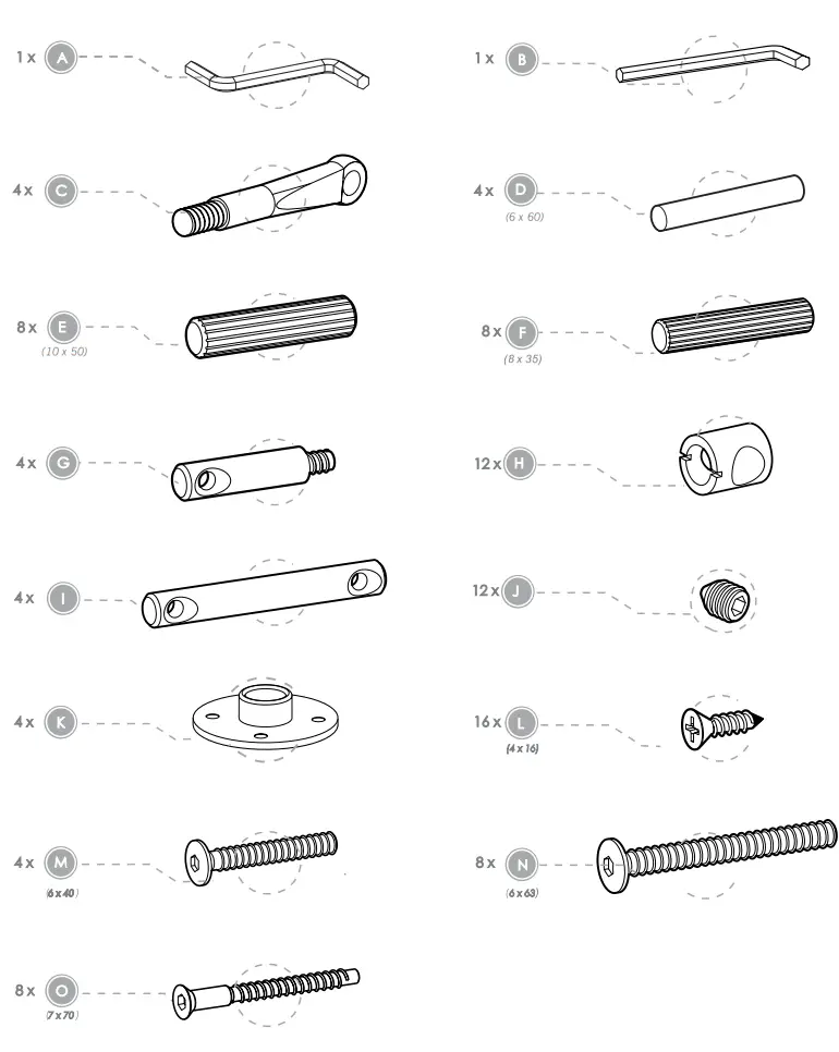 Silver Cross Hoxton Cot Bed amp Dresser Furniture Set - fig 2
