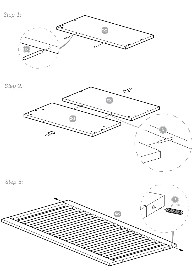 Silver Cross Hoxton Cot Bed amp Dresser Furniture Set - fig 3