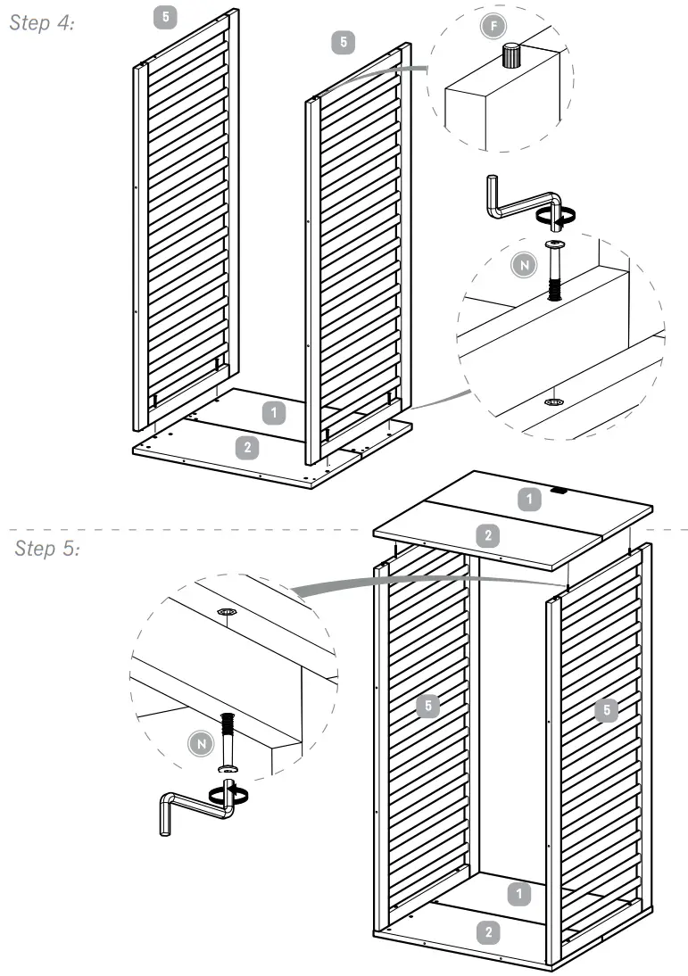 Silver Cross Hoxton Cot Bed amp Dresser Furniture Set - fig 4