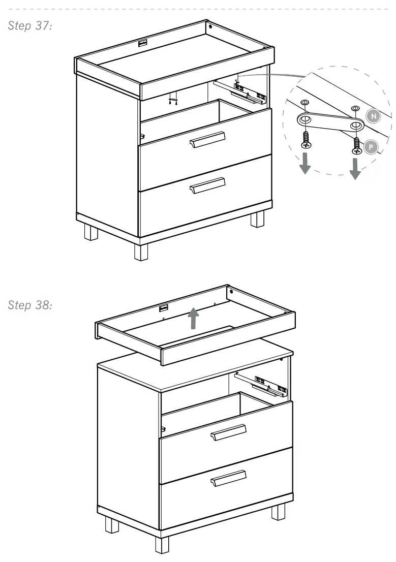 Silver Cross Hoxton Cot Bed fig 2