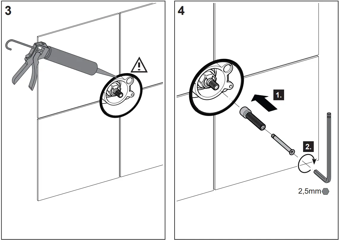 KEUCO IXMO Shower System - FIG 4