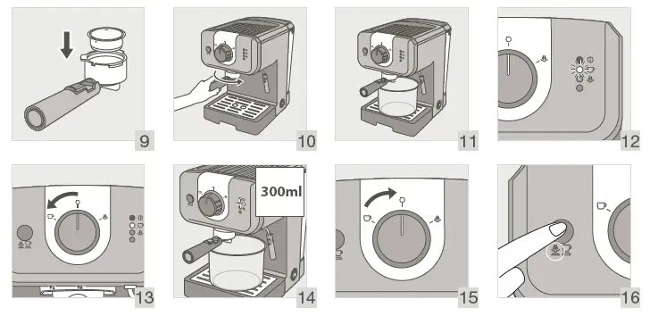 T-Fal EX32 Pump Espresso Coffee Maker fig (6)