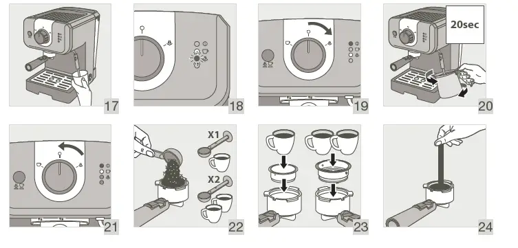 T-Fal EX32 Pump Espresso Coffee Maker fig (7)