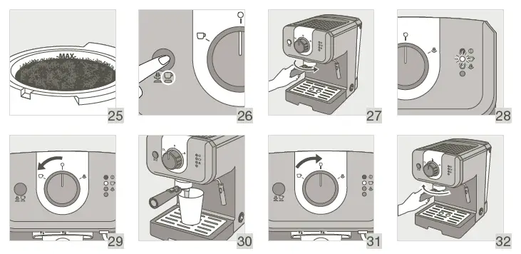 T-Fal EX32 Pump Espresso Coffee Maker fig (8)