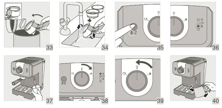 T-Fal EX32 Pump Espresso Coffee Maker fig (9)