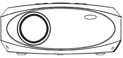 naxa NVP-3002C 150 Inch Home Theater 1080P LCD Projector Player 01