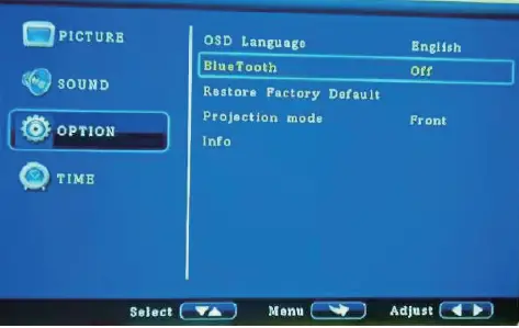 naxa NVP-3002C 150 Inch Home Theater 1080P LCD Projector Player 35