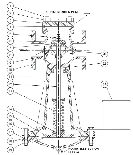 EMERSON Type E5 Main Valve-4