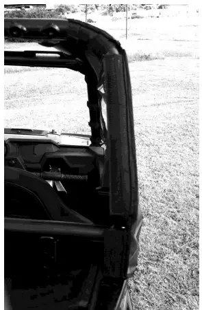 FALCON RIDGE SDK01 Polaris 2014-2018 RZR 900s 1000s and 1000xp and 19 RZR Soft Door Kit-fig4