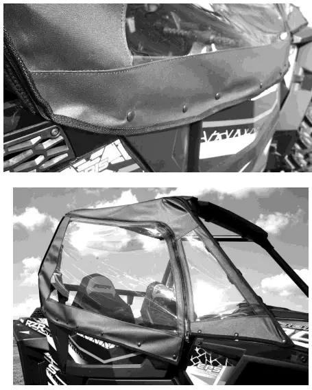 FALCON RIDGE SDK01 Polaris 2014-2018 RZR 900s 1000s and 1000xp and 19 RZR Soft Door Kit-fig6