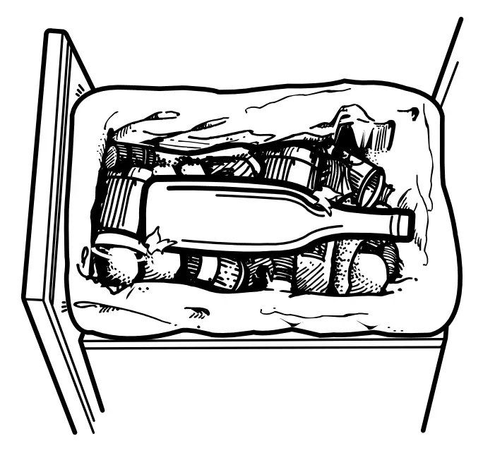 KitchenAid W10242569C Integrated Compactor - Product Dimensions 12