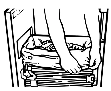 KitchenAid W10242569C Integrated Compactor - Product Dimensions 15