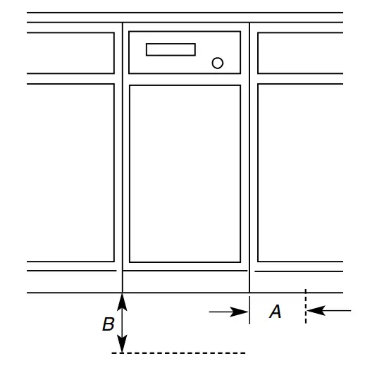 KitchenAid W10242569C Integrated Compactor - Product Dimensions 1