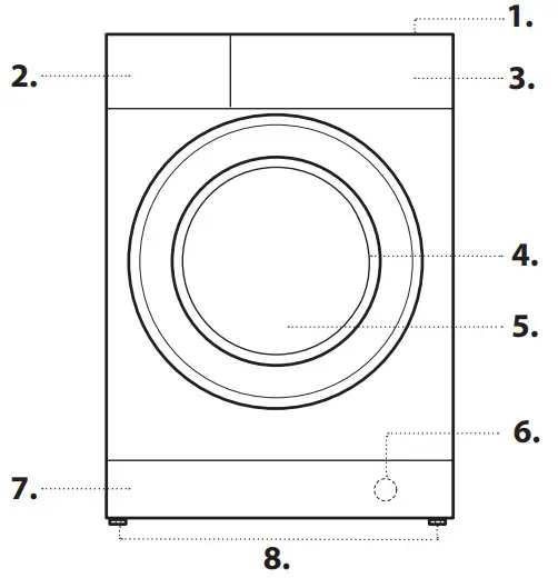 HOTPOINT Freestanding tumble Dryer - PRODUCT DESCRIPTION