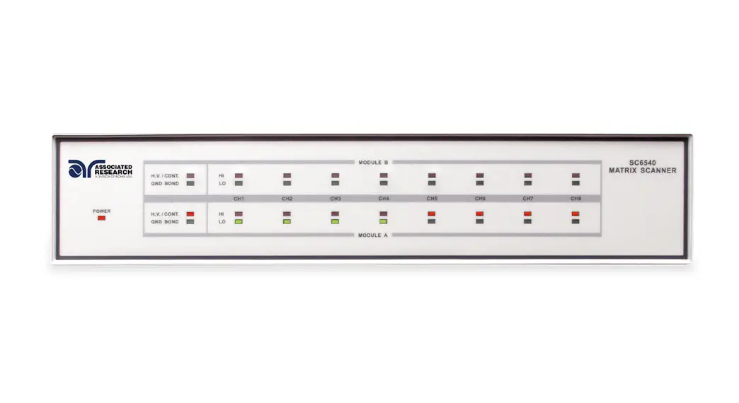 Associated Research Sc6540 Modular Multiplexer User Guide