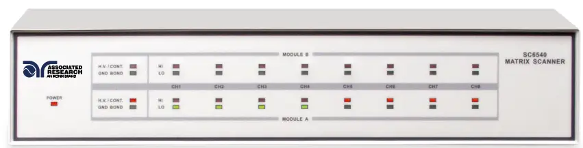ASSOCIATED RESEARCH SC6540 Modular Multiplexer